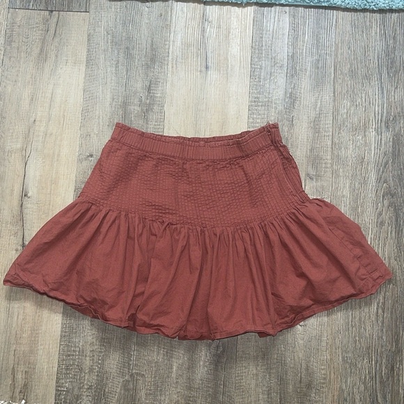 Anthropologie Eula Pleated Mini Skirt size S - Picture 6 of 10